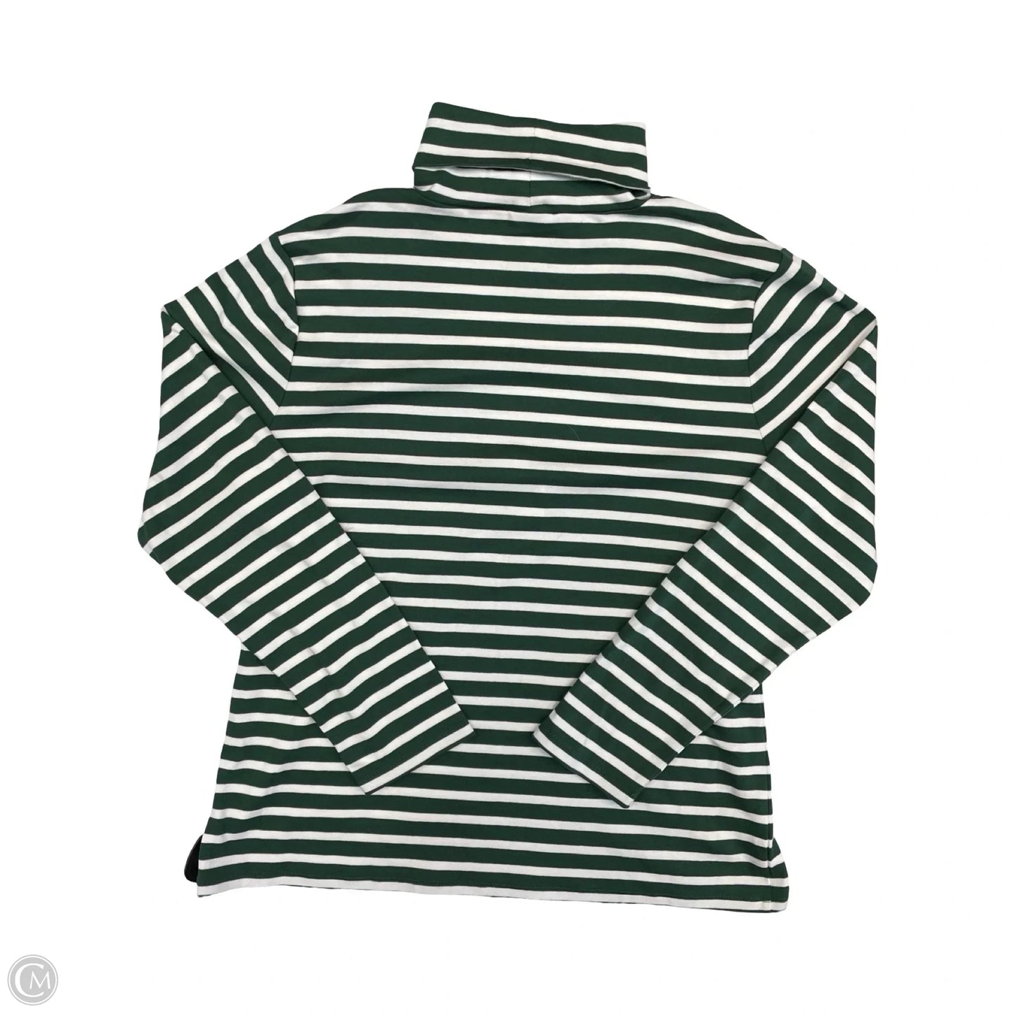Top Long Sleeve By Ann Taylor In Striped Pattern, Size: Xxl