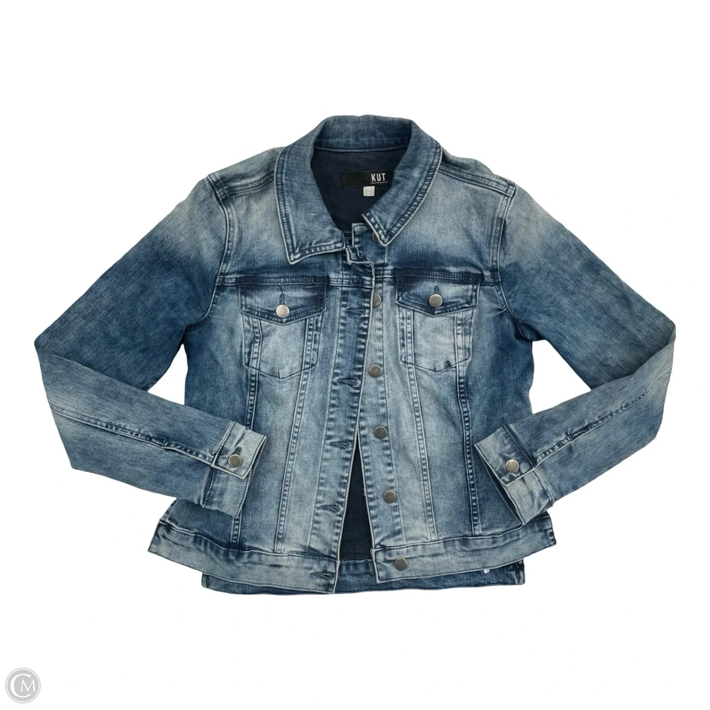 Jacket Denim By Kut In Blue, Size: S