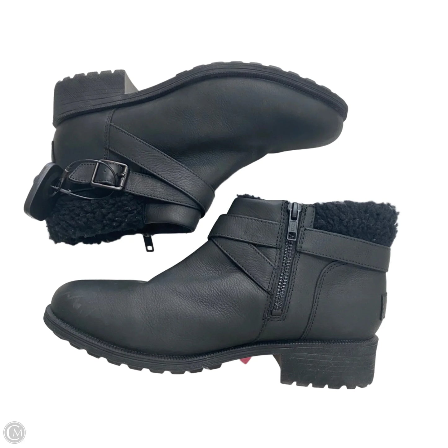 Boots Designer By Ugg In Black, Size: 9