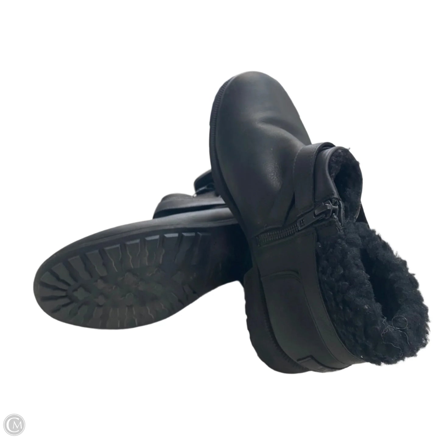 Boots Designer By Ugg In Black, Size: 9