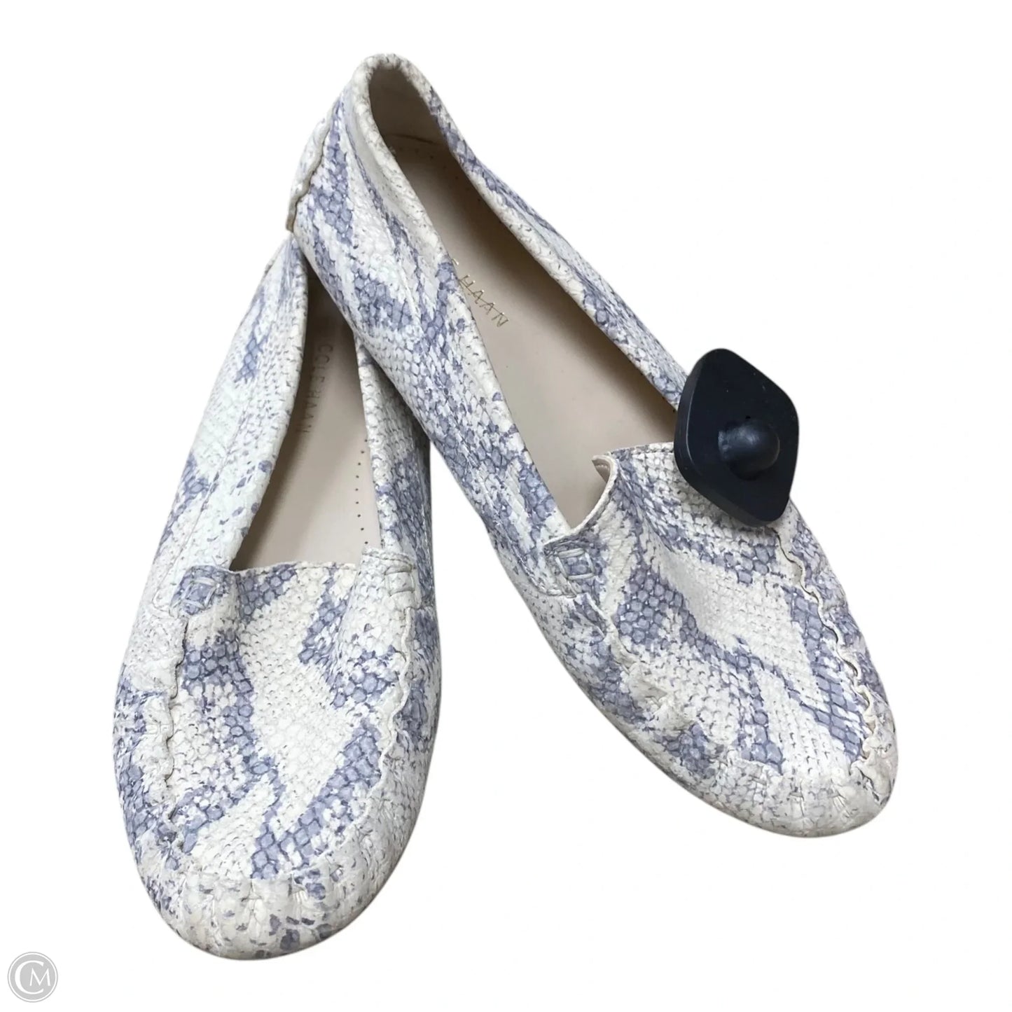Shoes Flats By Cole-haan In Snakeskin Print, Size: 6.5