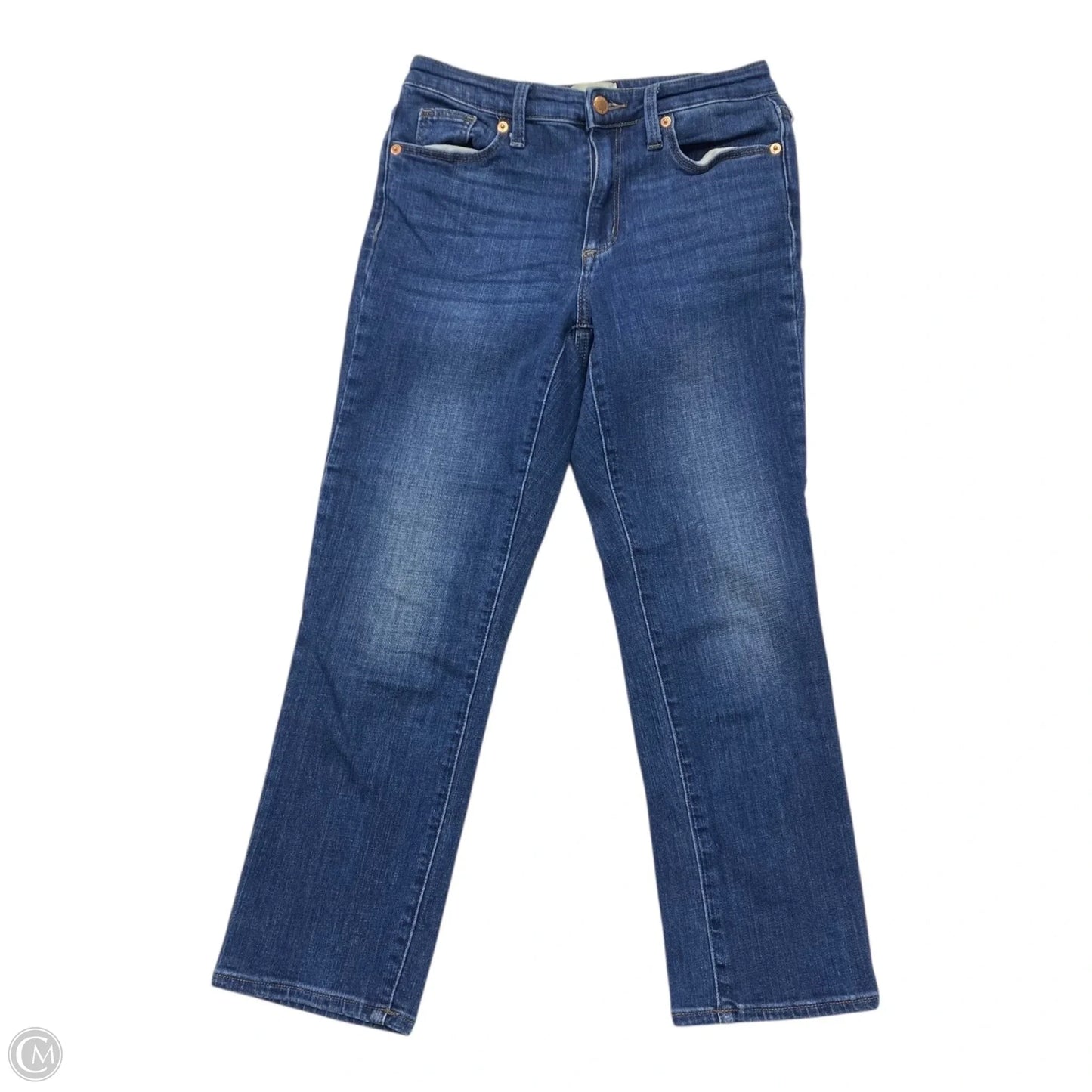 Jeans Straight By Universal Thread In Blue Denim, Size: 4p