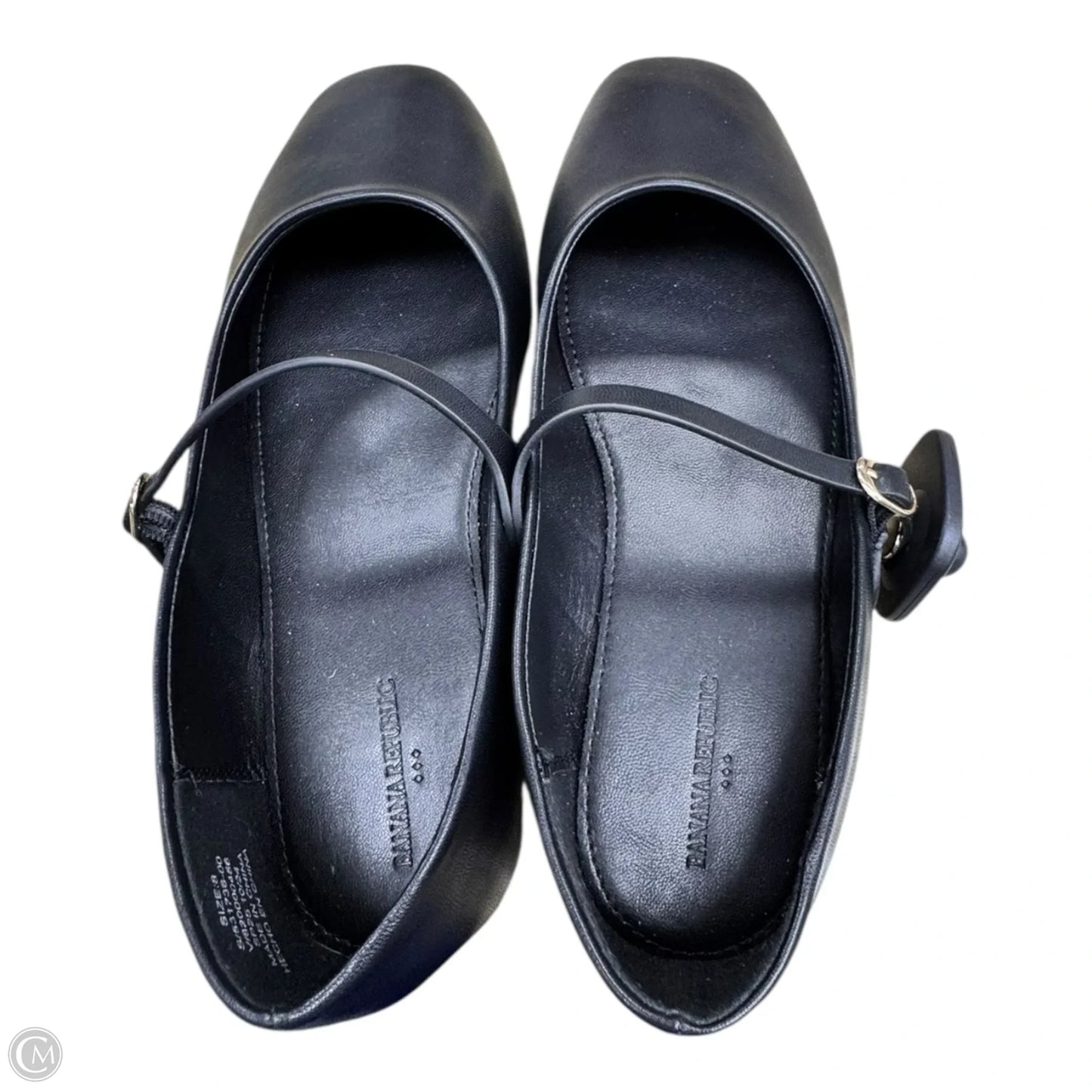 Shoes Flats By Banana Republic In Black, Size: 8