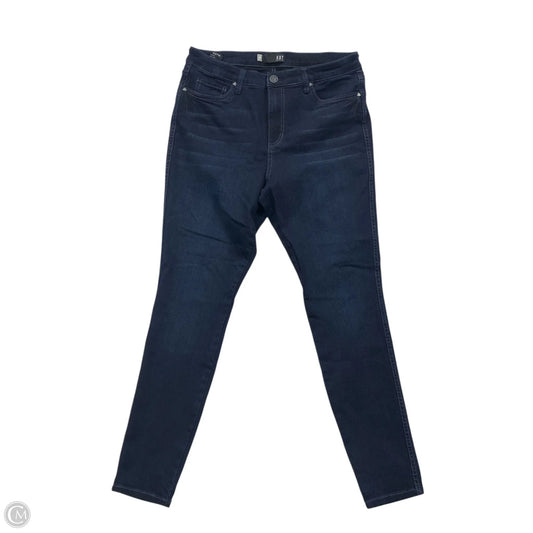 Jeans Skinny By Kut In Blue Denim, Size: 14