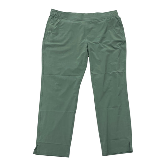 Athletic Pants By Eddie Bauer In Green, Size: Xl