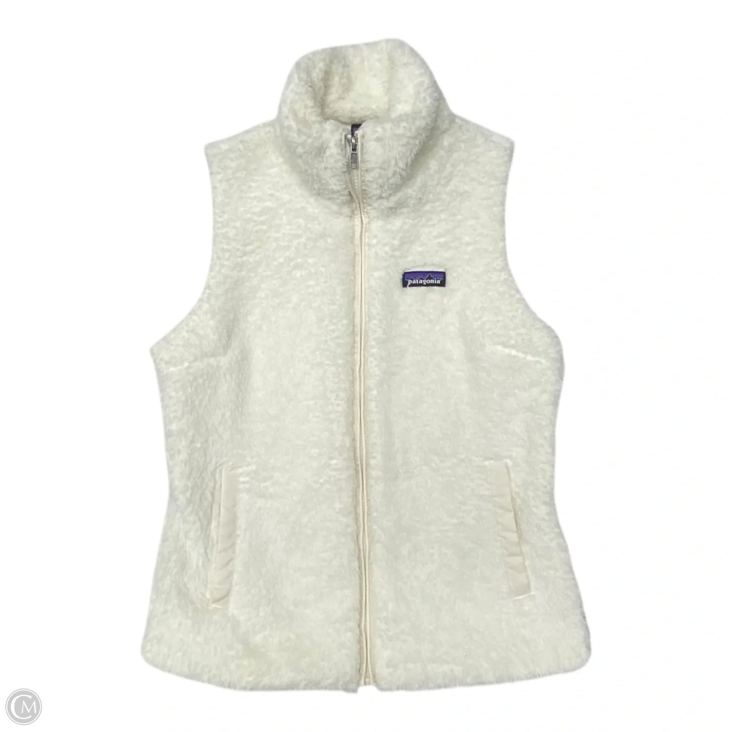 Vest Faux Fur & Sherpa By Patagonia In White, Size: M