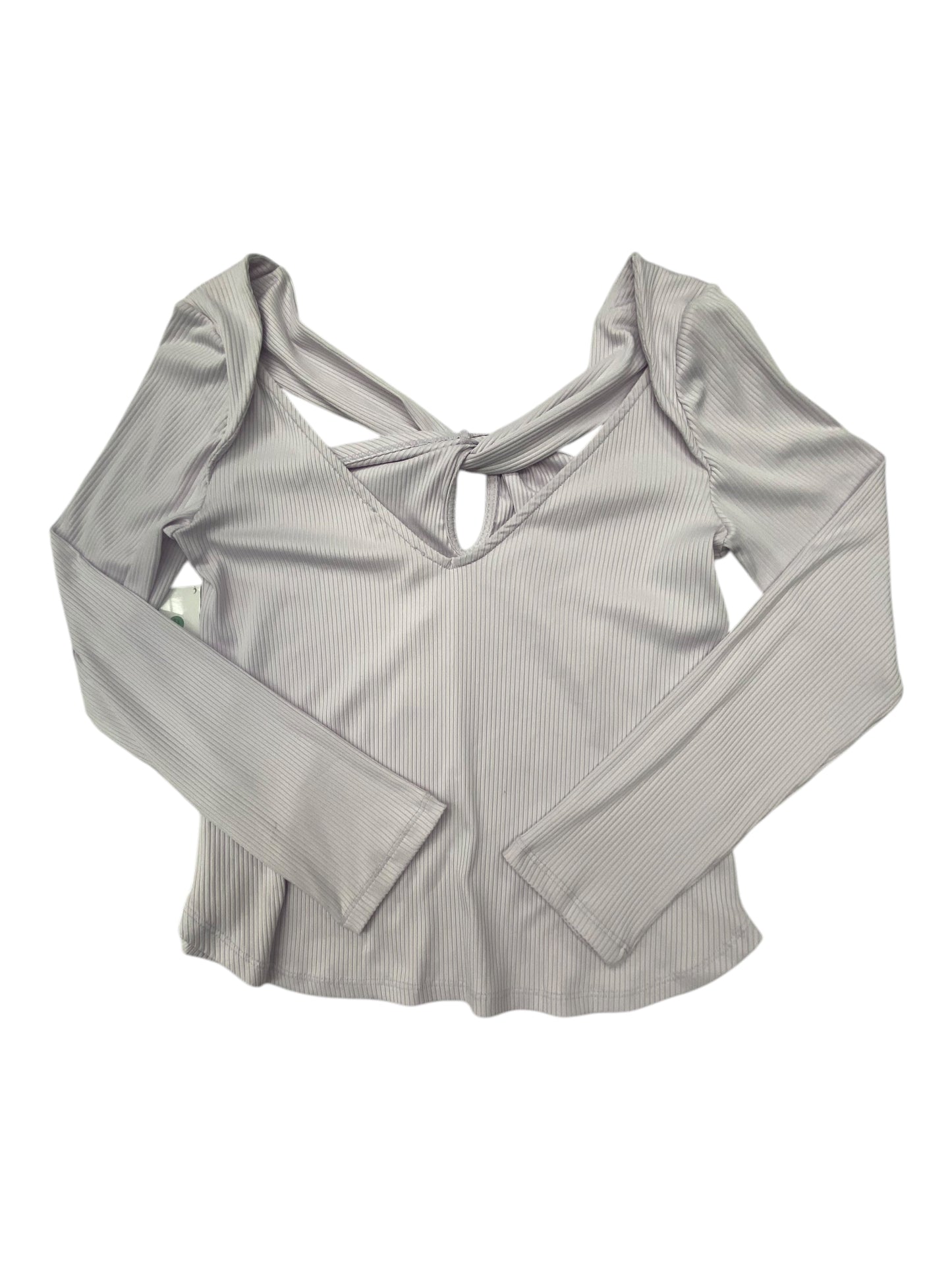 Top Long Sleeve By Anthropologie In Purple, Size: M