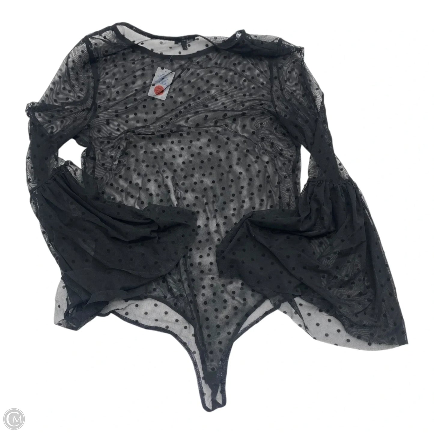 Top Long Sleeve By Iris In Black, Size: 3x