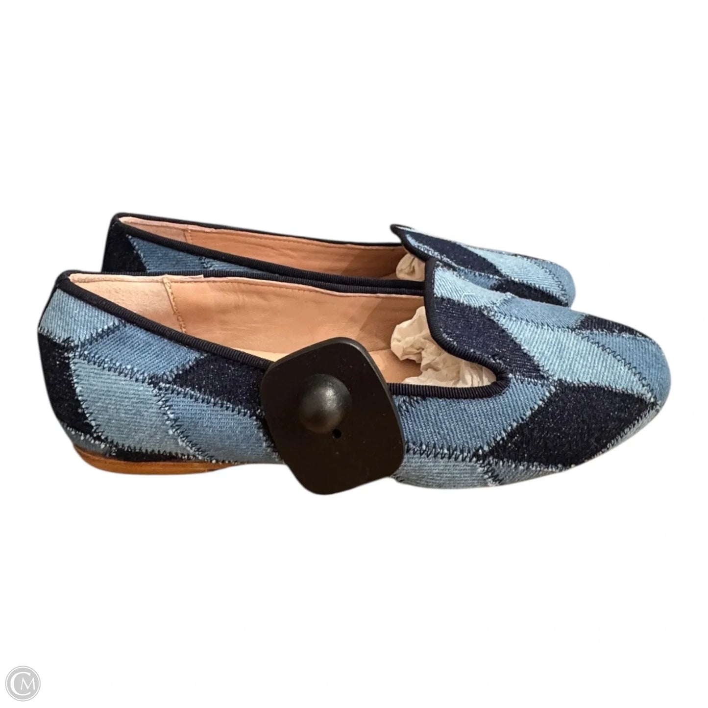 Shoes Flats By Sundance In Blue Denim, Size: 6