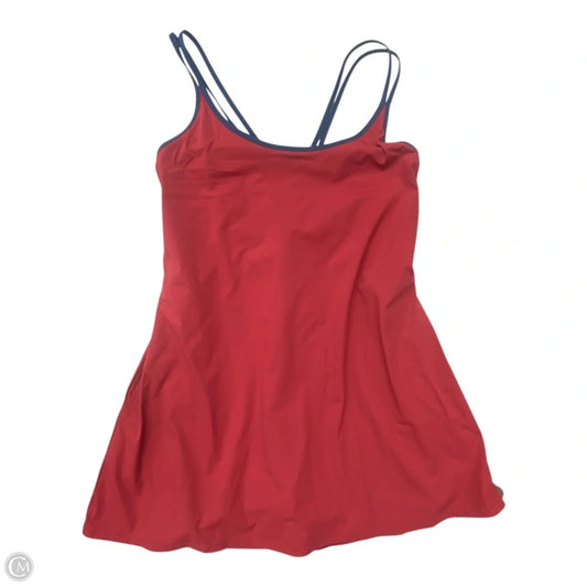 Athletic Dress By Fourlaps In Red, Size: 1x