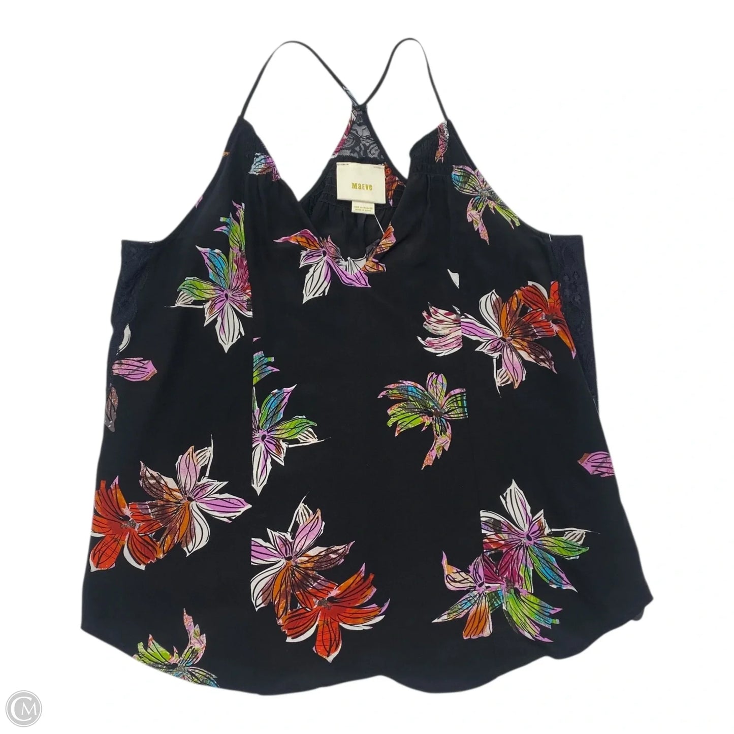 Top Sleeveless By Maeve In Black, Size: 6
