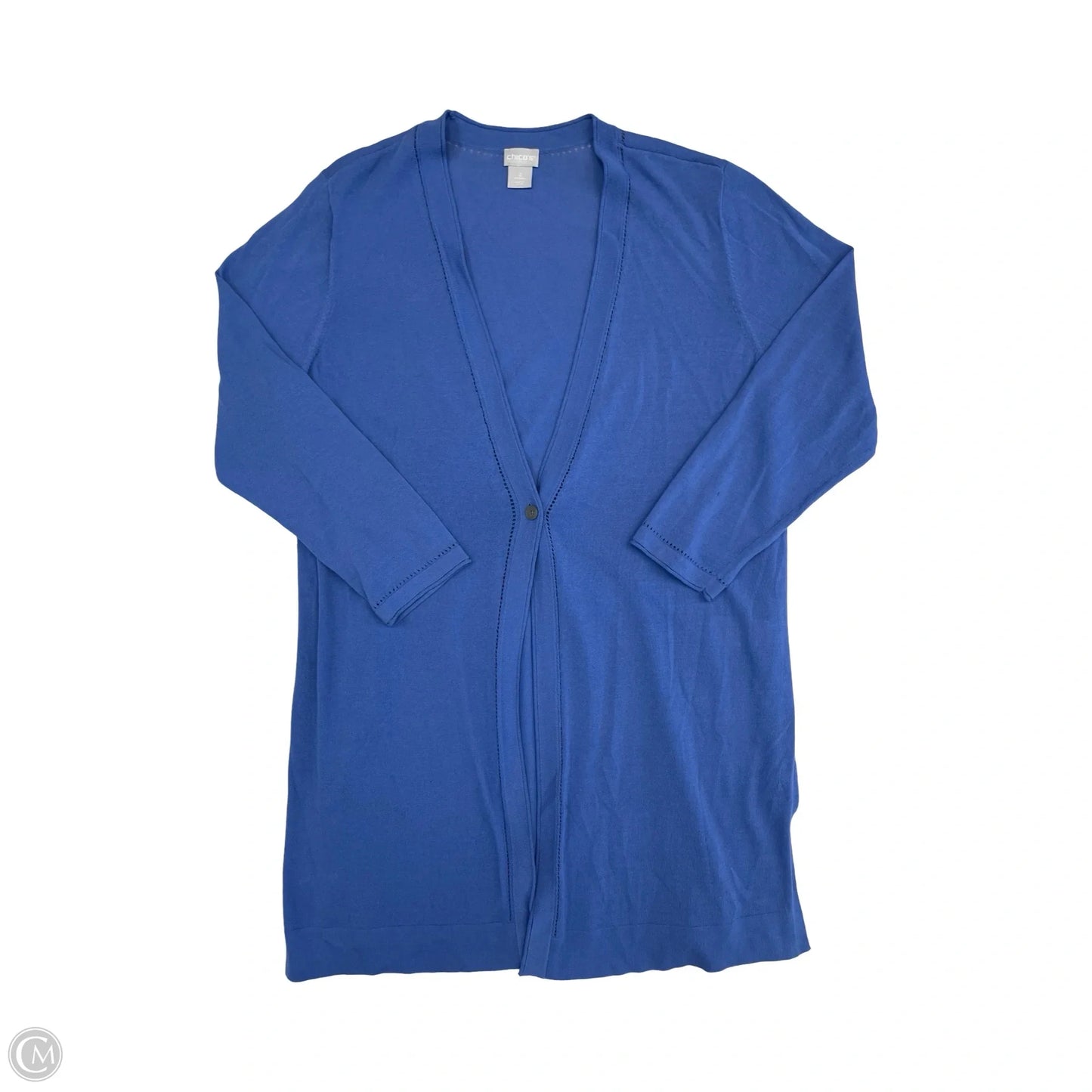 Cardigan By Chicos In Blue, Size: L