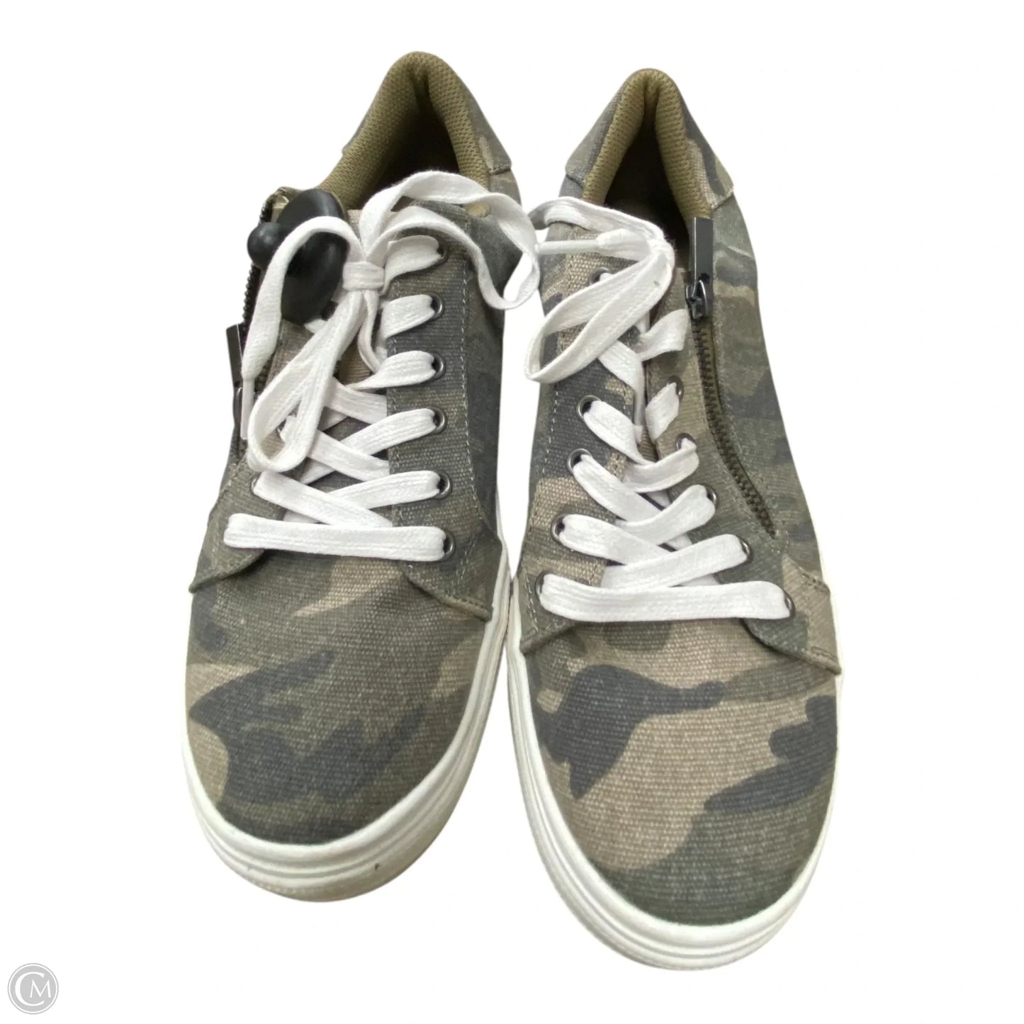 Shoes Sneakers By Cmc In Camouflage Print, Size: 9.5