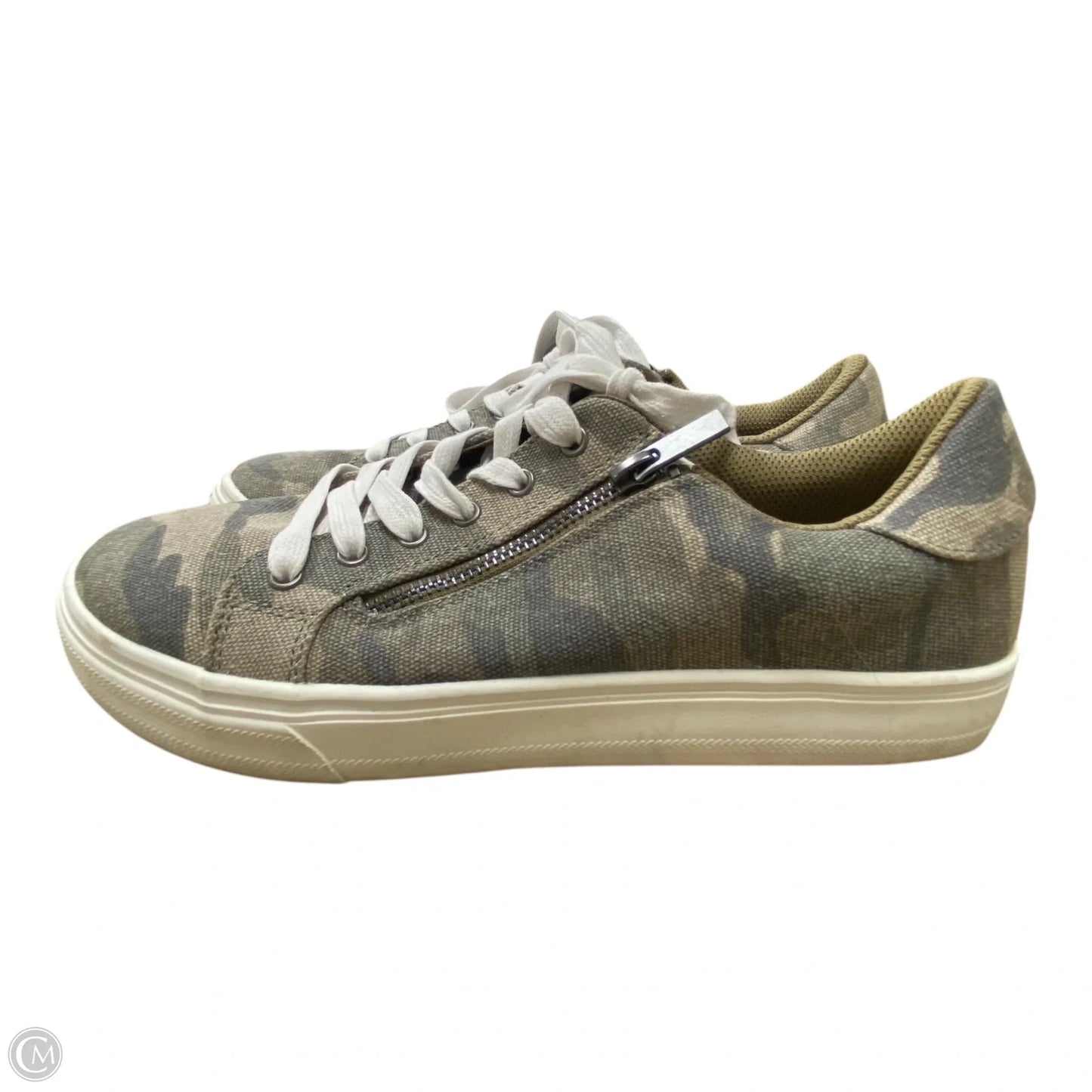 Shoes Sneakers By Cmc In Camouflage Print, Size: 9.5