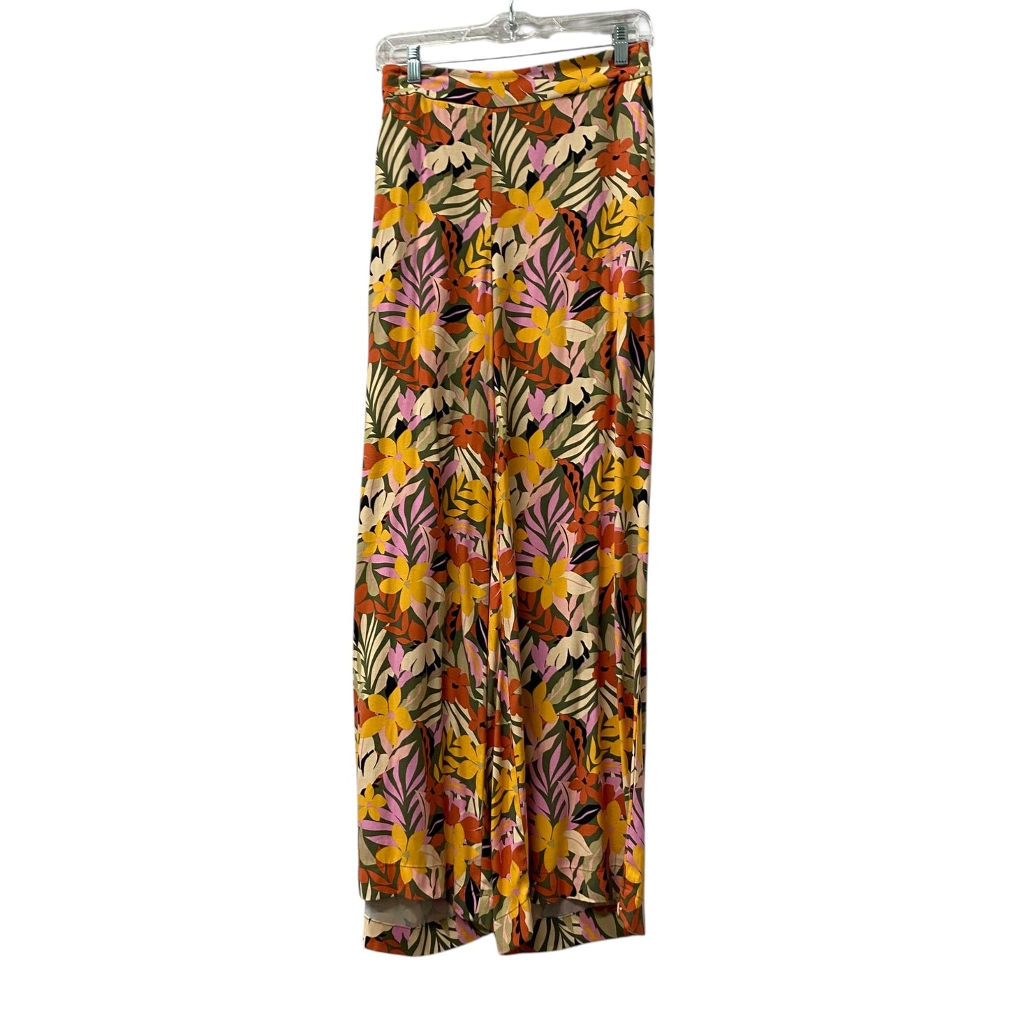 Pants Wide Leg By Loft In Orange, Size:12