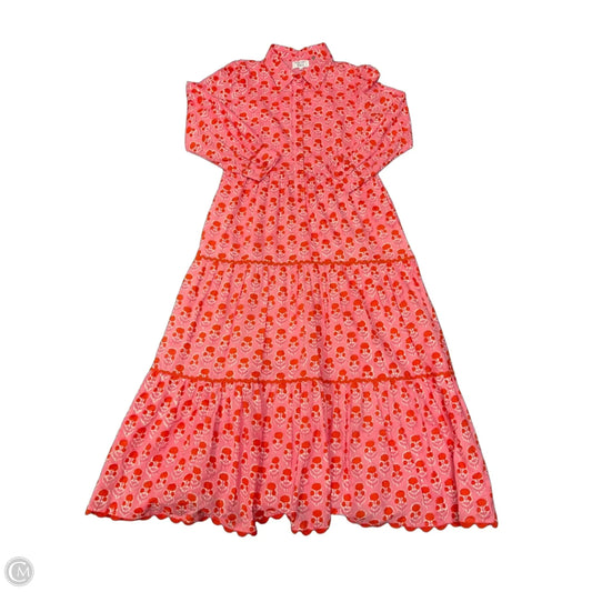 Dress Casual Maxi By Cma In Pink & Red, Size: Xs