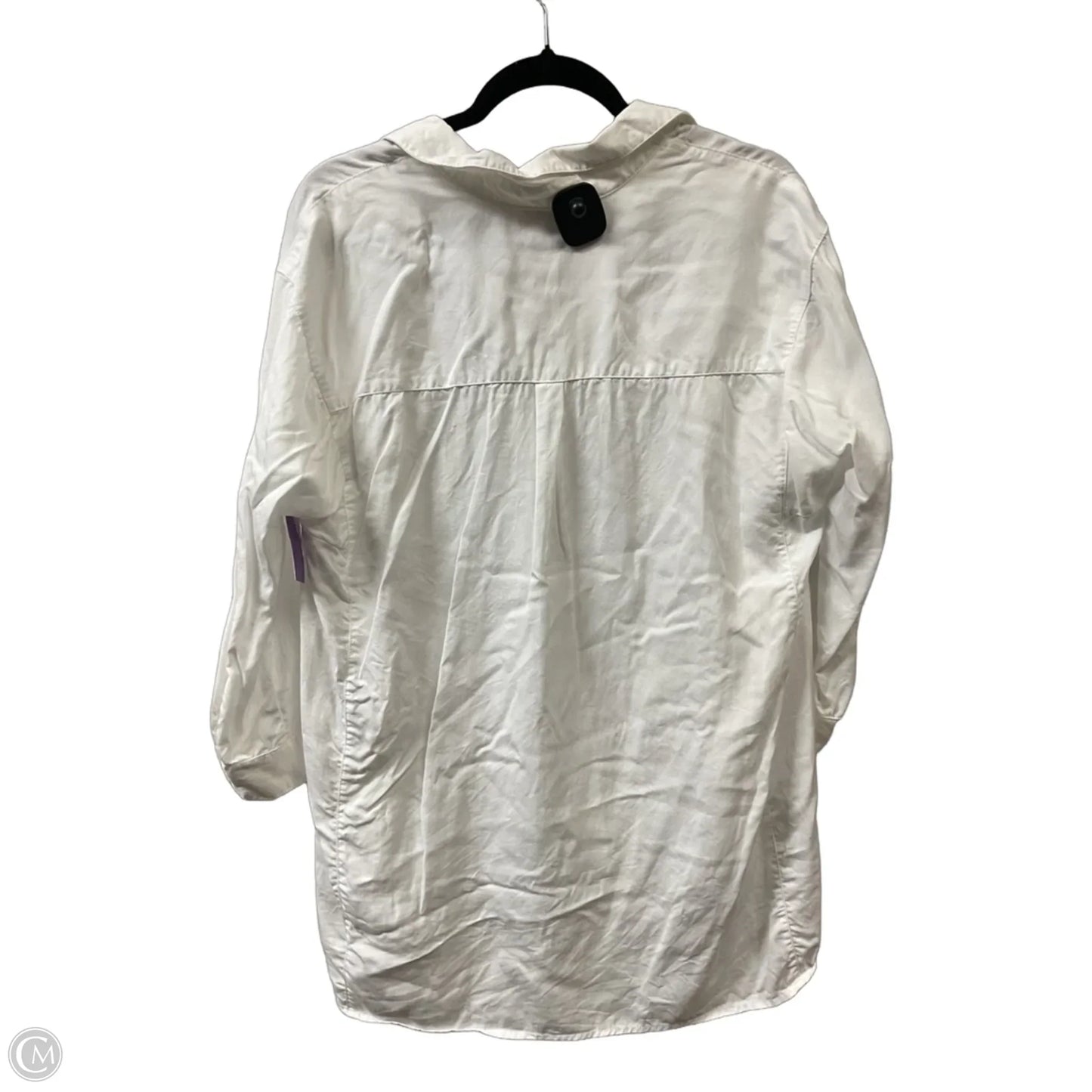Tunic 3/4 Sleeve By Intro In White, Size: L