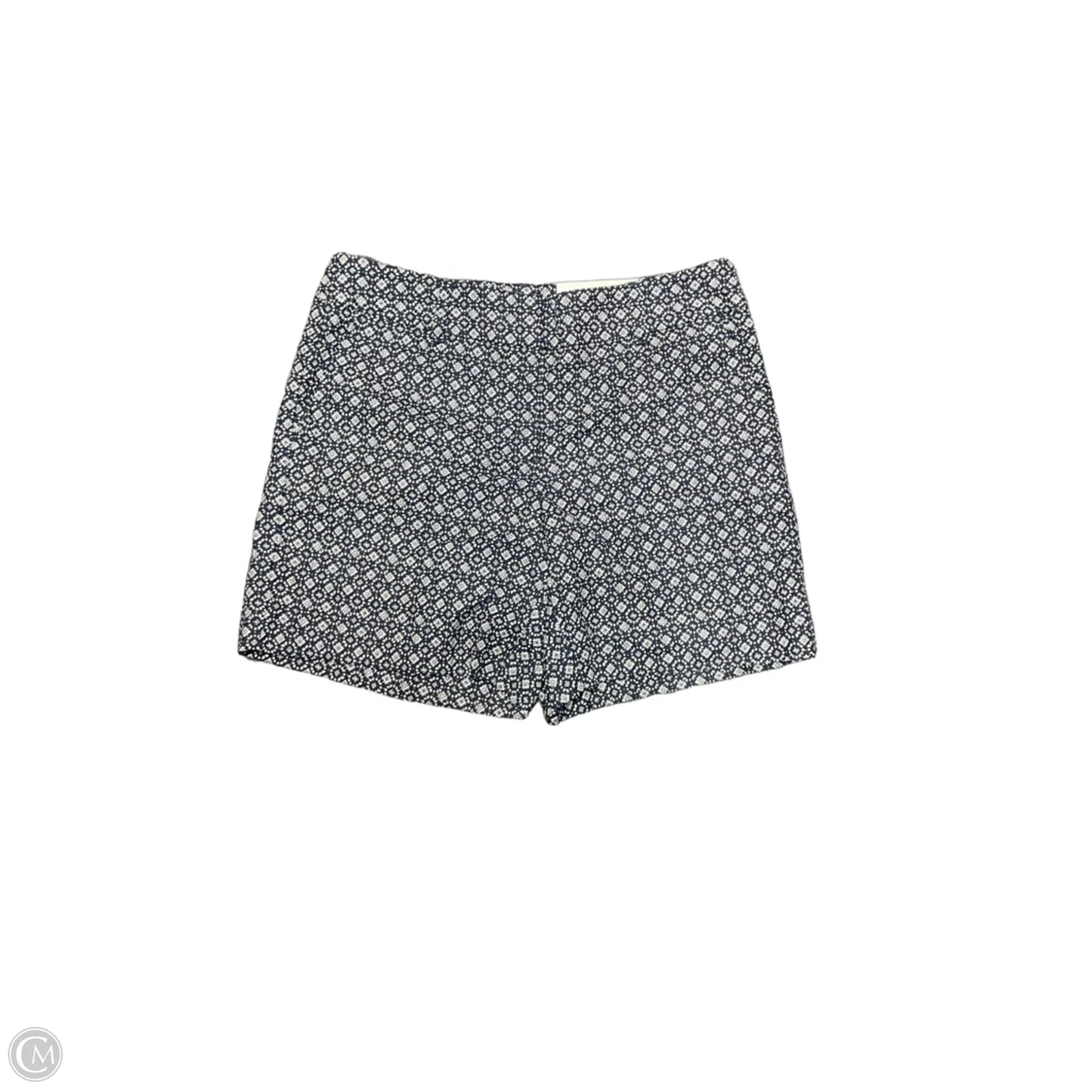 Shorts By Ann Taylor In Blue & White, Size: 0