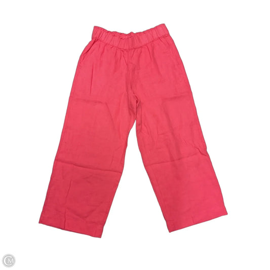 Pants Wide Leg By Talbots In Pink, Size: Xs