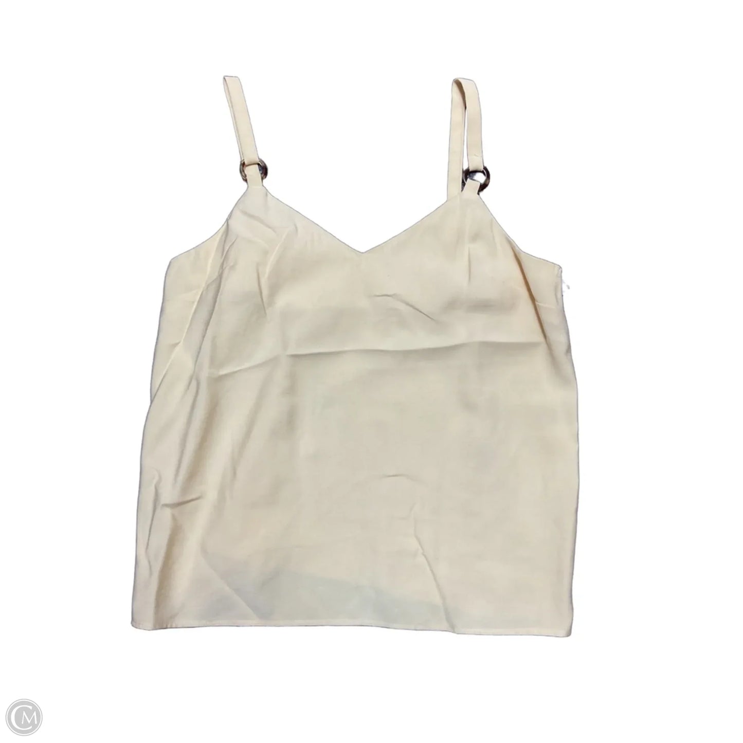 Tank Top By Top Shop In Yellow, Size: S