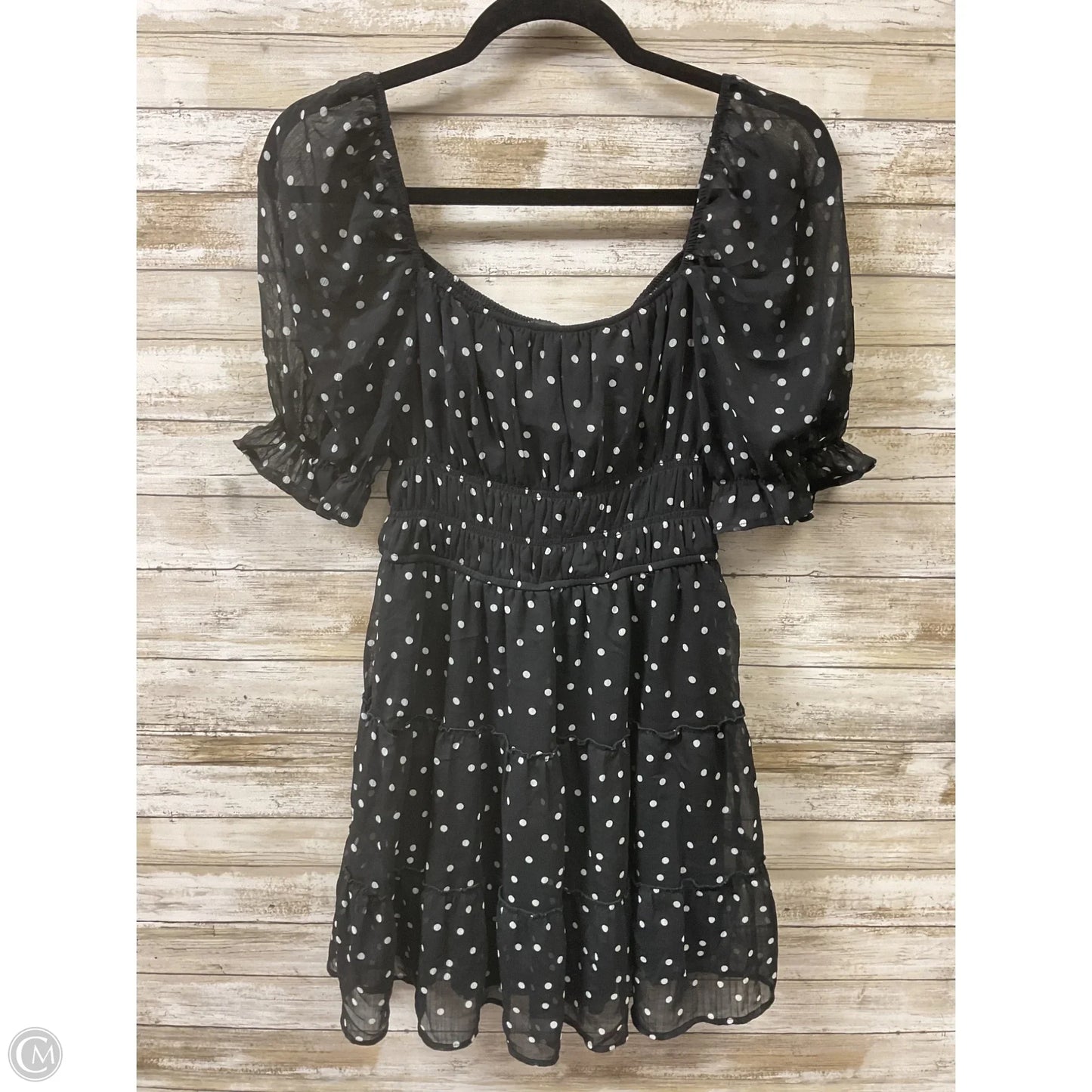 Dress Casual Short By Trixxi In Black & White, Size: M