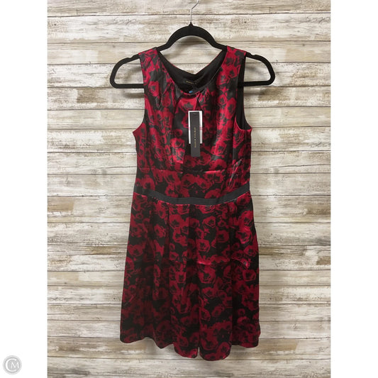 Dress Party Short By Cynthia Steffe In Black & Red, Size: 6