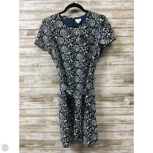 Dress Casual Short By J. Crew In Blue & White, Size: 6