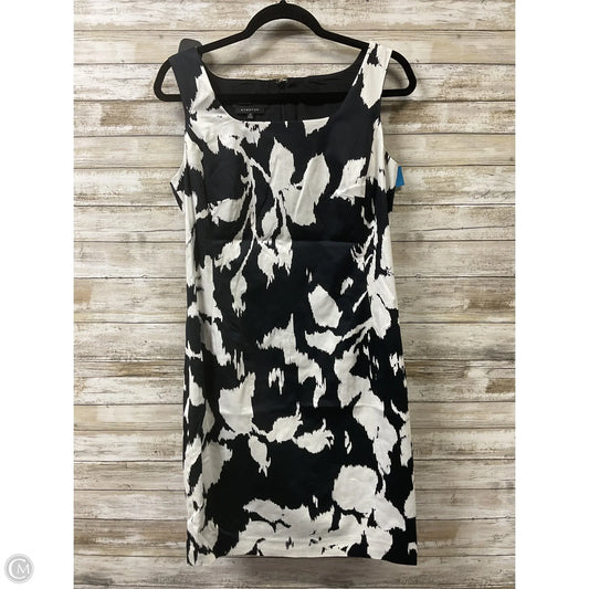 Dress Party Midi By Jones New York In Black & White, Size: 10
