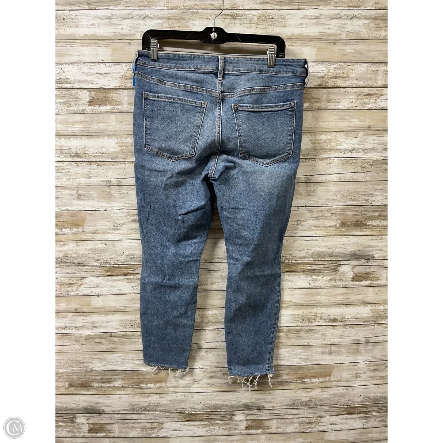 Jeans Skinny By Old Navy In Blue Denim, Size: 12
