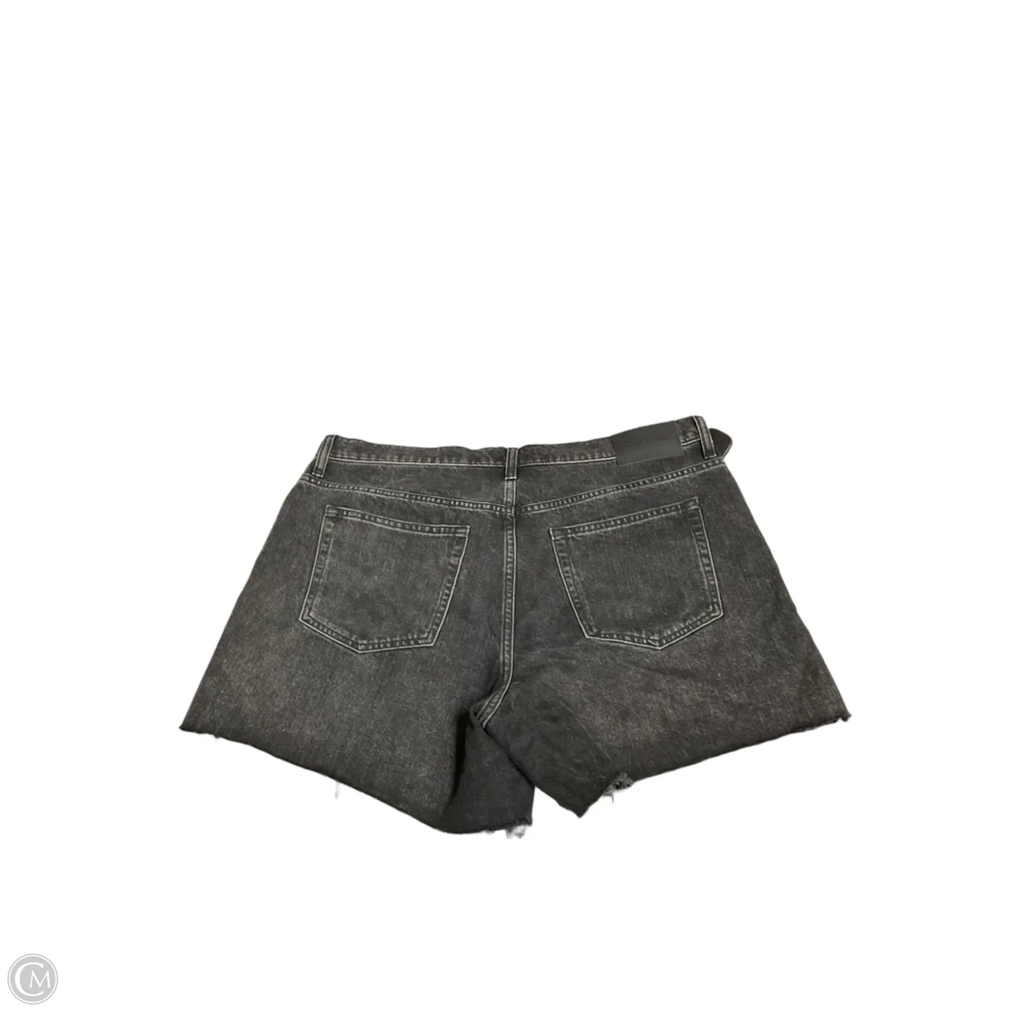 Shorts By Lucky Brand In Black Denim, Size: 14
