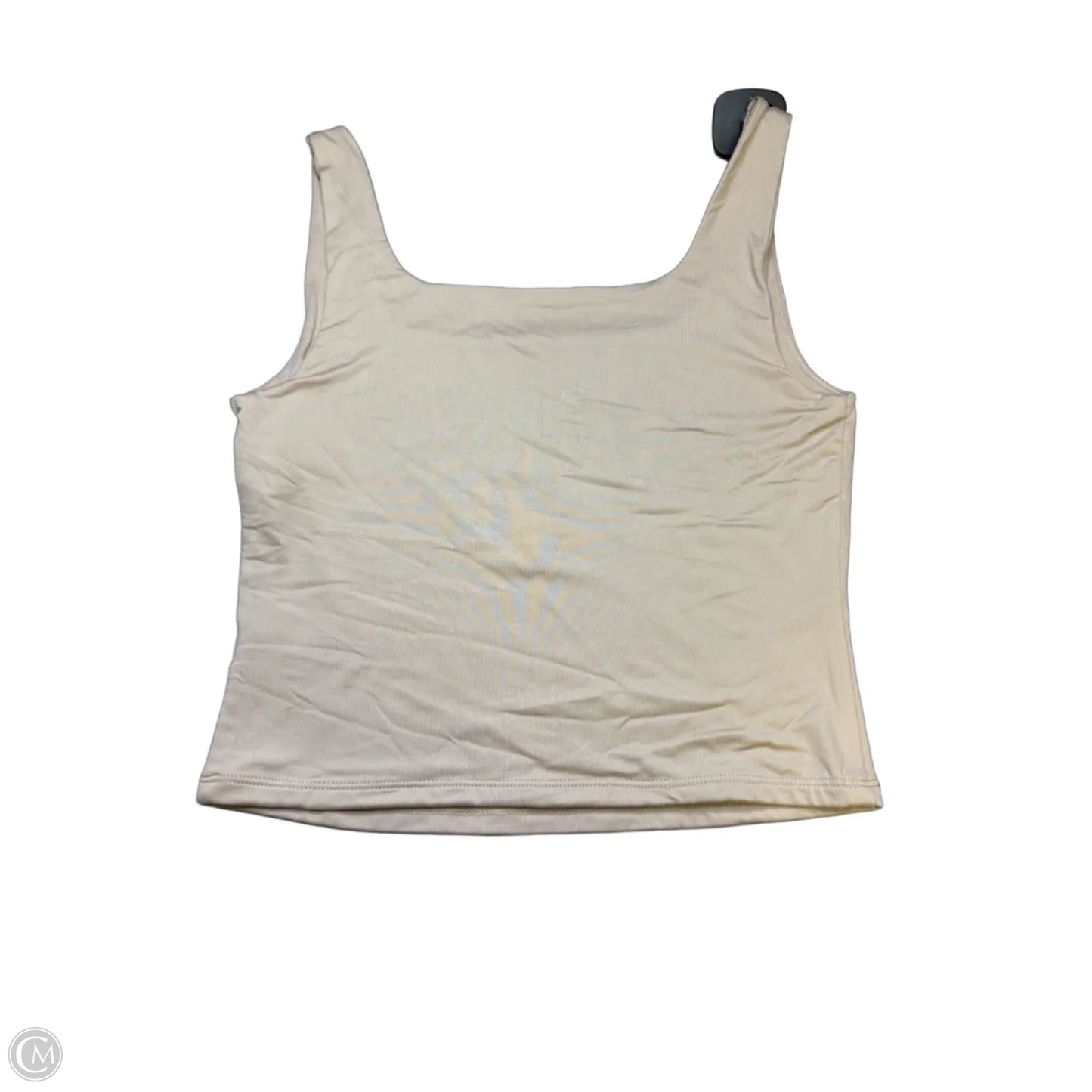 Tank Top By Clothes Mentor In Tan, Size: M