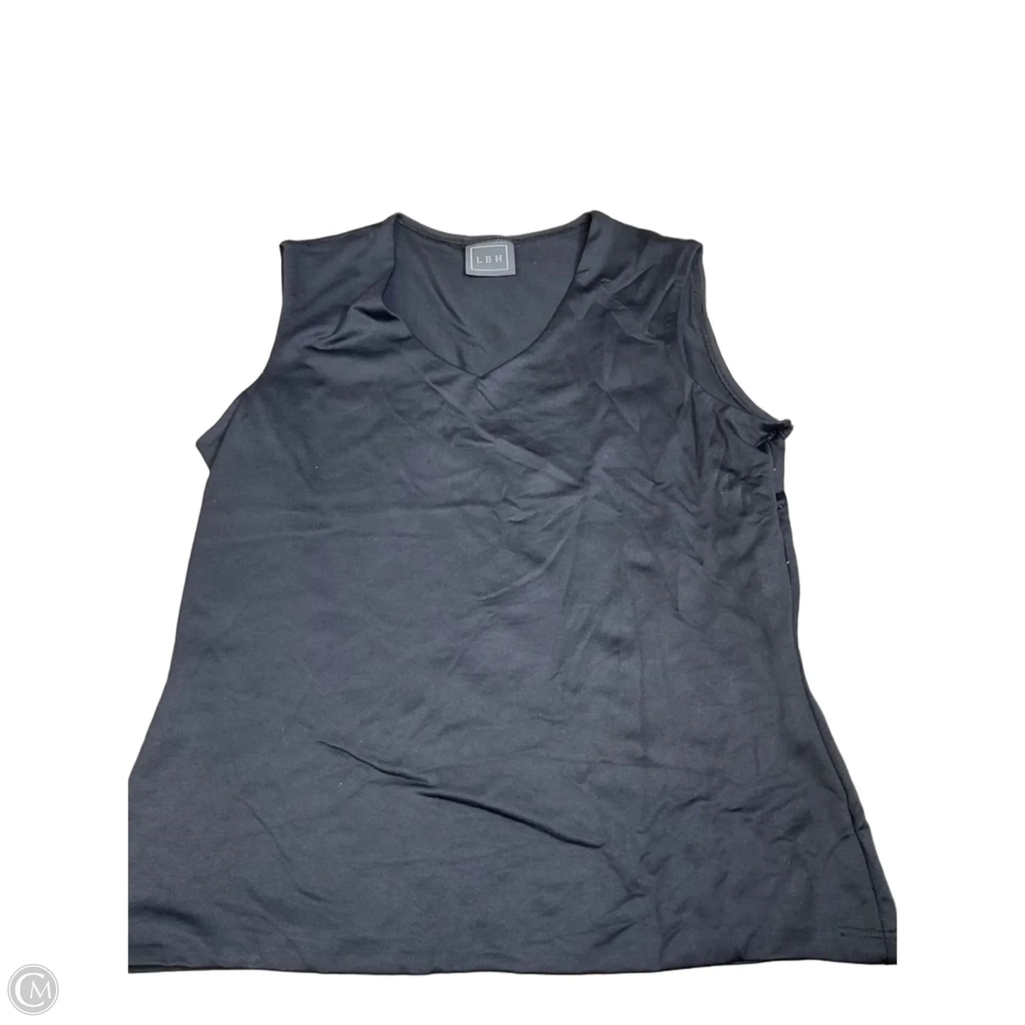 Top Sleeveless Basic By Clothes Mentor In Black, Size: M