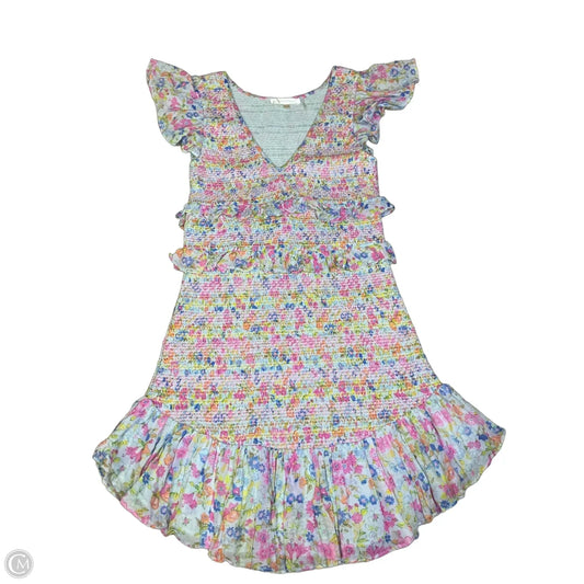 Dress Casual Short By Loveshackfancy In Multi-colored, Size: S