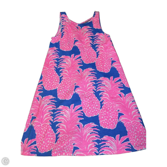 Dress Designer By Lilly Pulitzer In Blue & Pink, Size: Xs