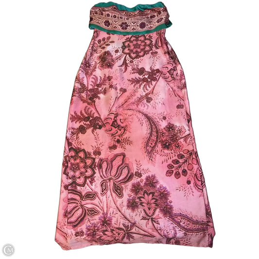 Dress Casual Midi By Zara In Pink, Size: Xs