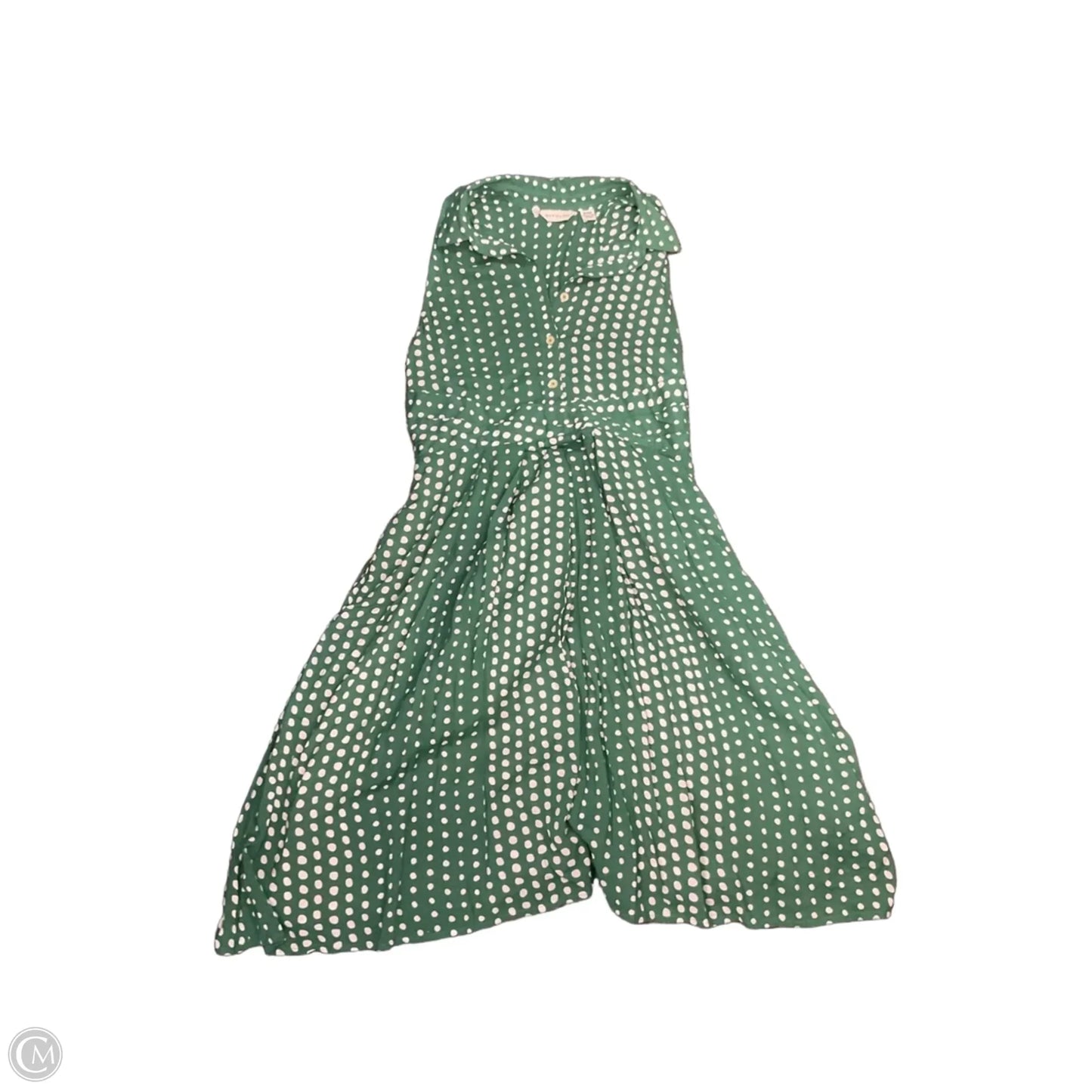 Dress Casual Midi By Anthropologie In Polkadot Pattern, Size: M