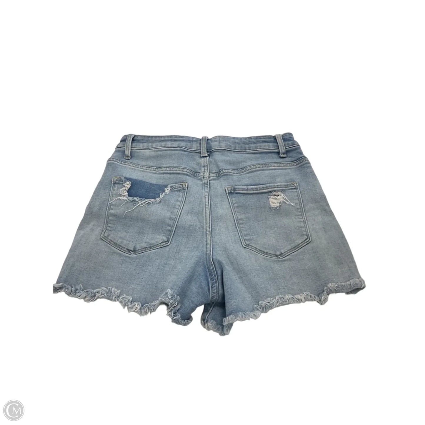 Shorts By Vervet In Blue Denim, Size: L
