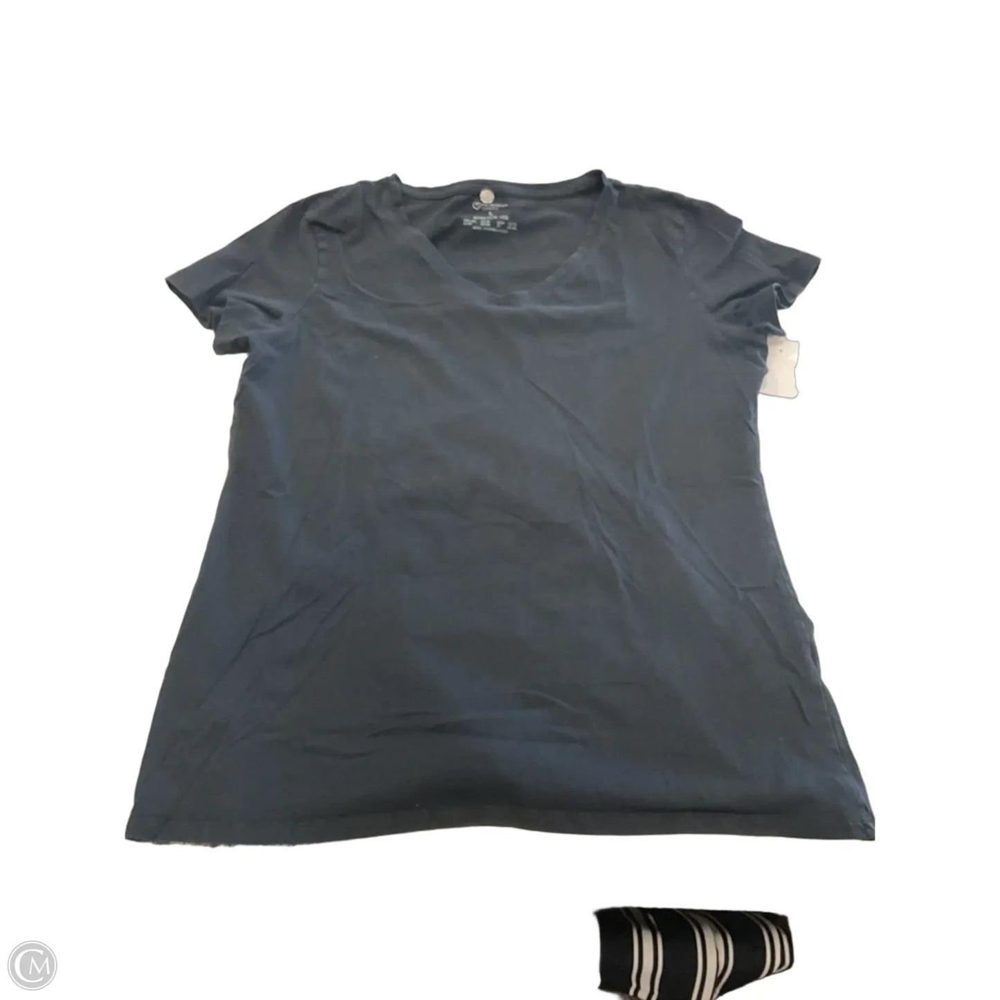 Top Short Sleeve Basic By Primark In Black, Size: L