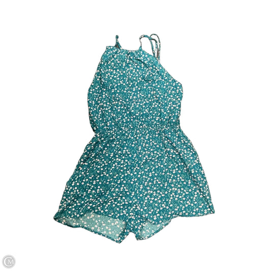 Romper By Shein In Teal, Size: 12