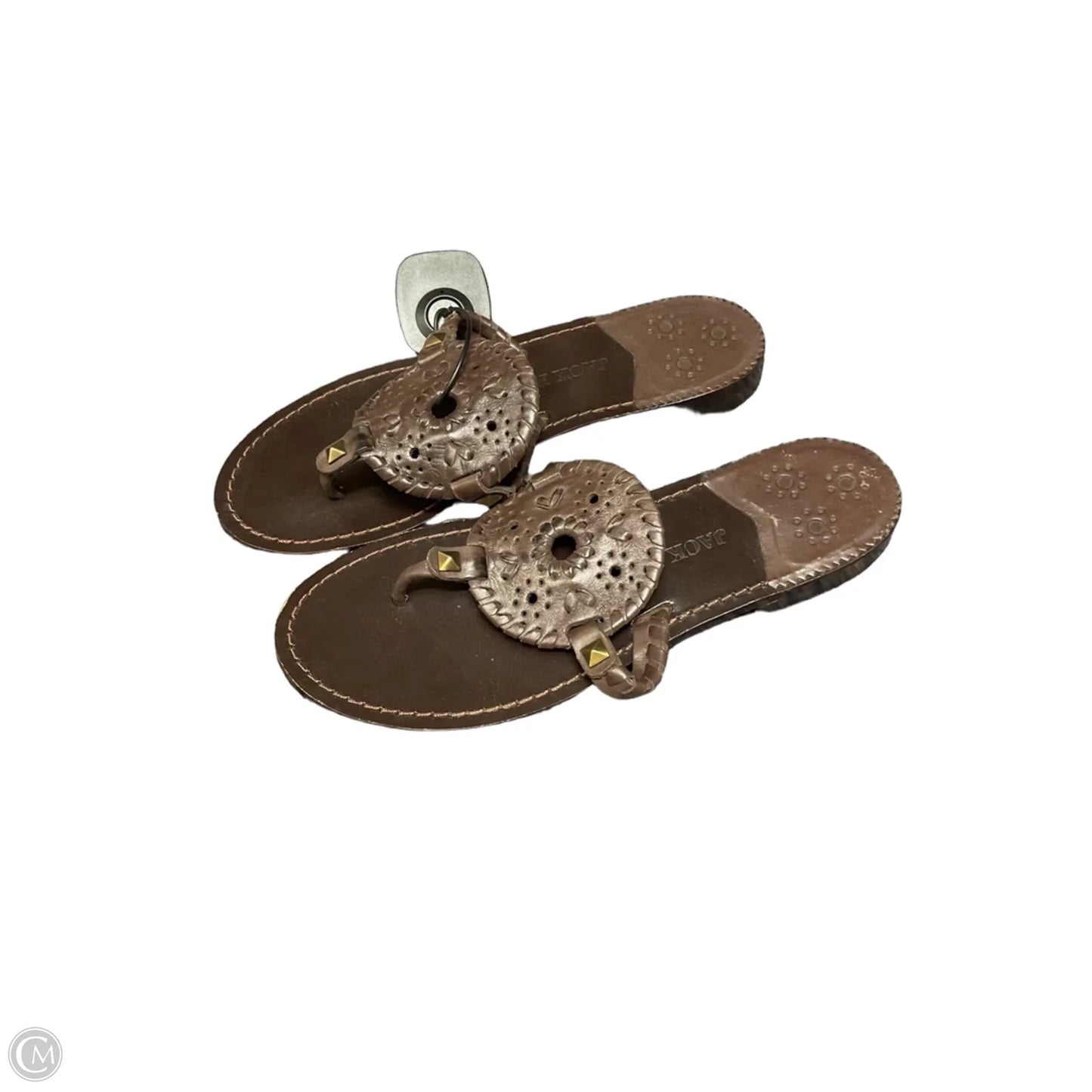 Sandals Flats By Jack Rogers In Brown, Size: 6