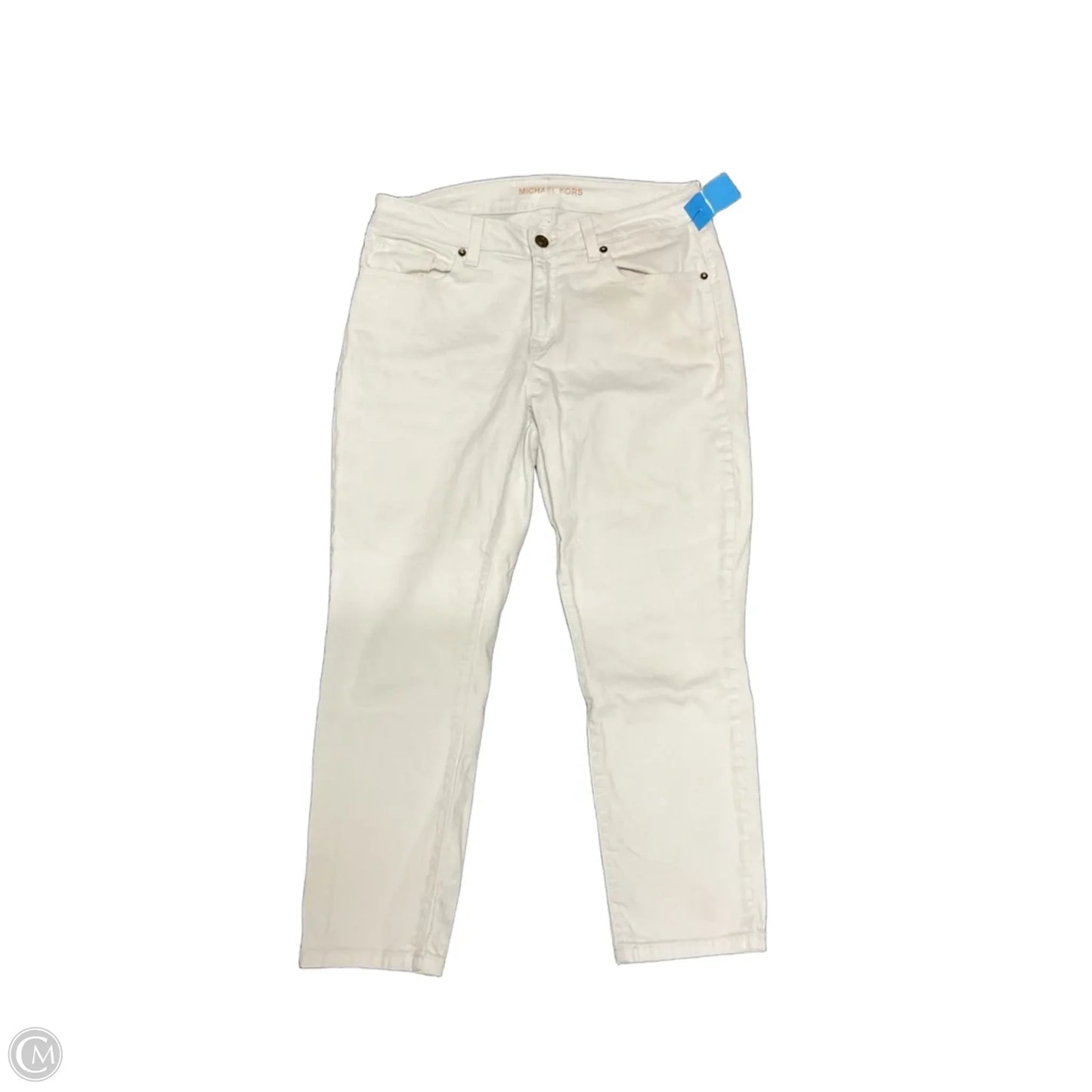 Jeans Skinny By Michael By Michael Kors In White, Size: 6