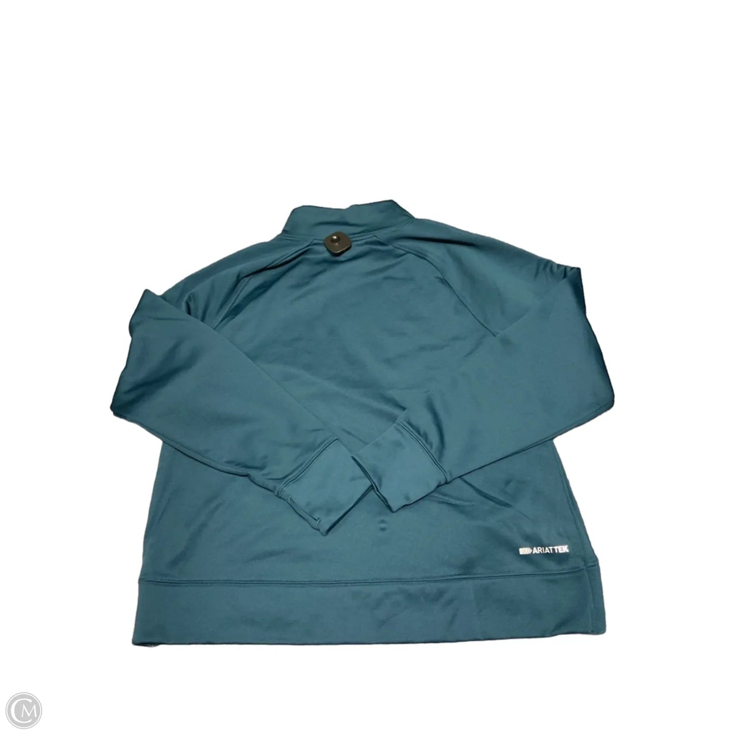 Sweatshirt Collar By Ariat In Teal, Size: Xl