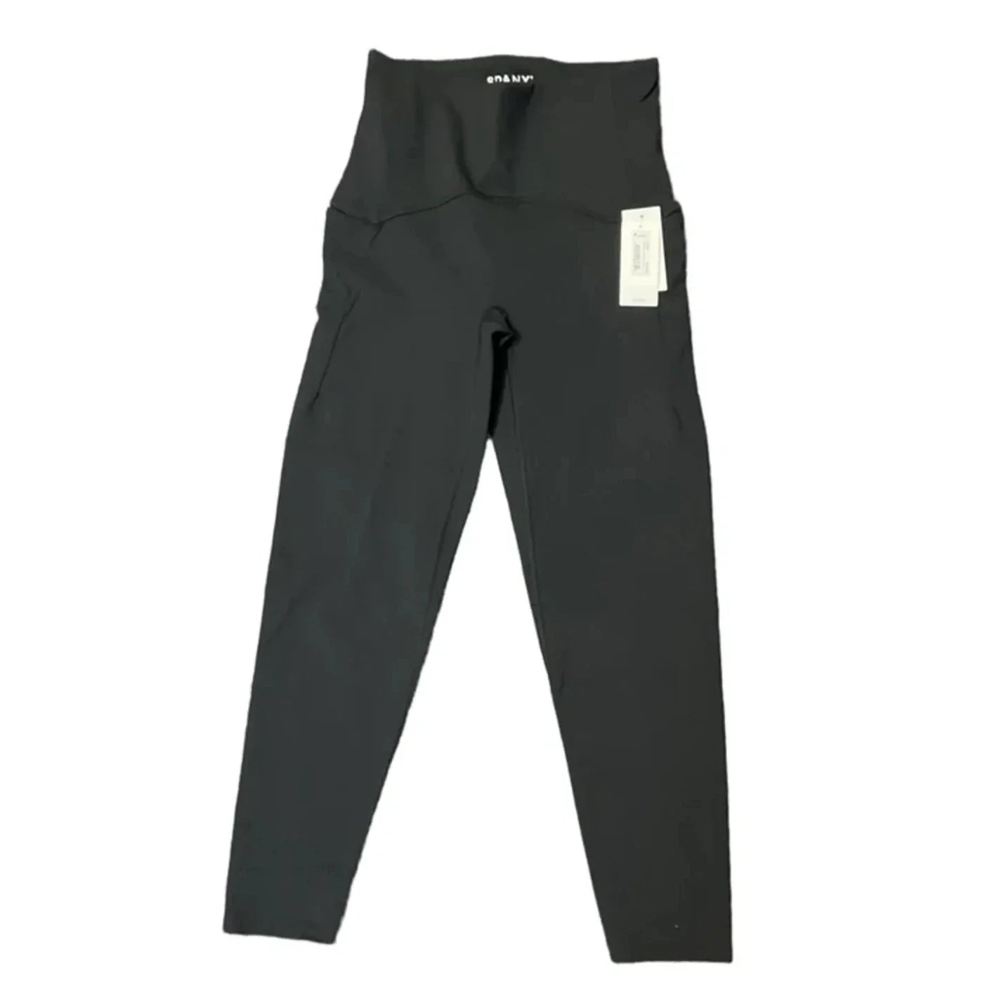 Athletic Leggings By Spanx In Black, Size: M