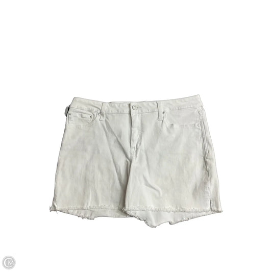 Shorts By Seven 7 In White Denim, Size: 12