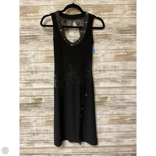Dress Party Midi By Clothes Mentor In Black, Size: M