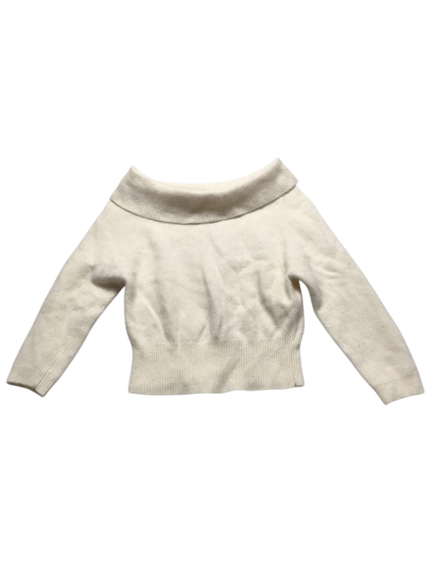 Sweater By Limited In Cream, Size: M