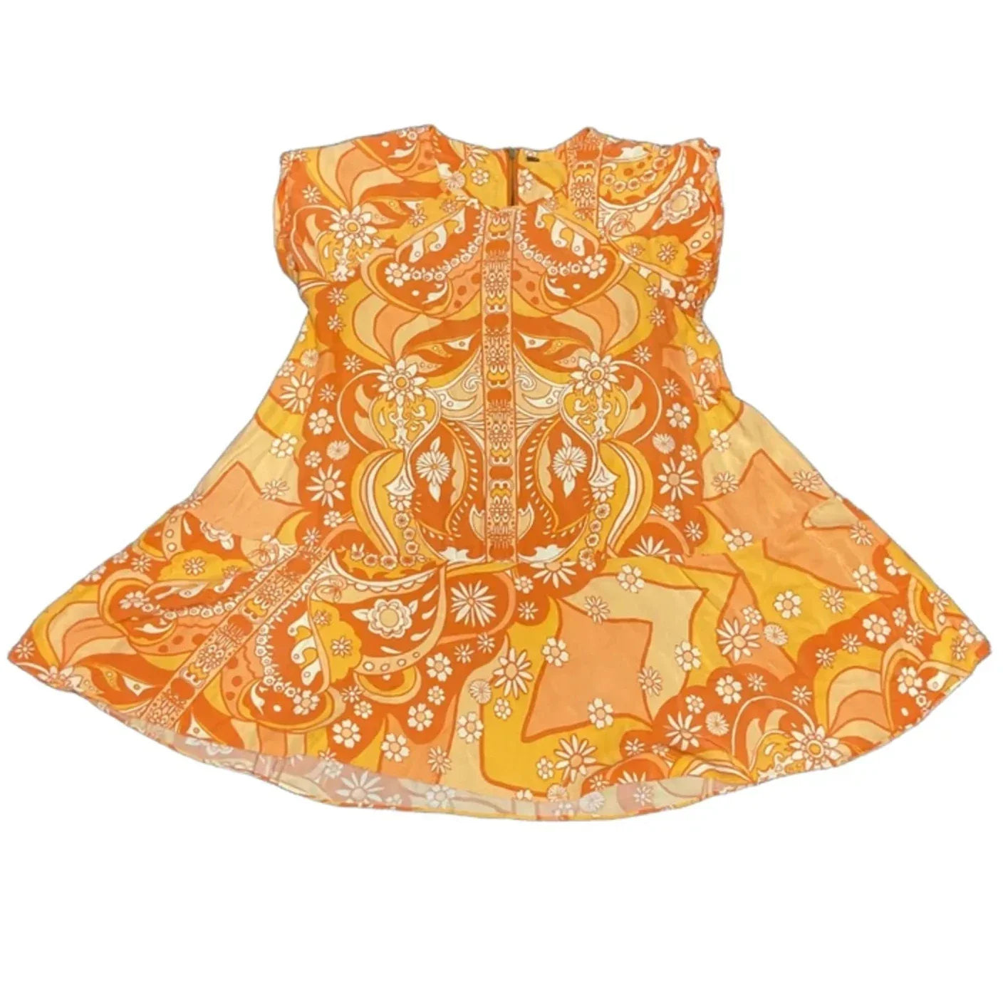 Dress Casual Short By Free People In Orange, Size: S