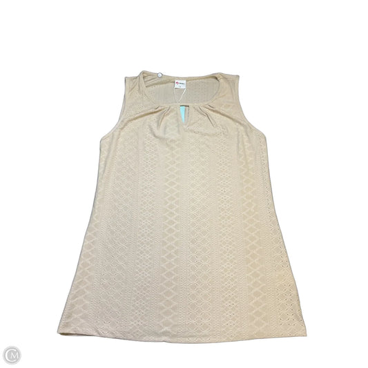 Top Sleeveless By Clothes Mentor In Brown, Size: S