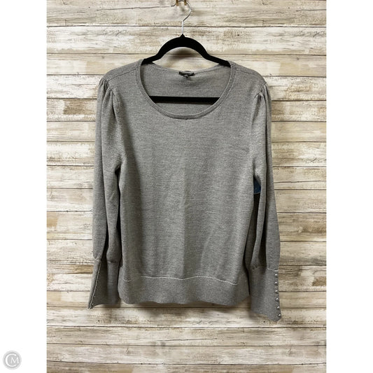 Sweater By Talbots In Grey, Size: Xl