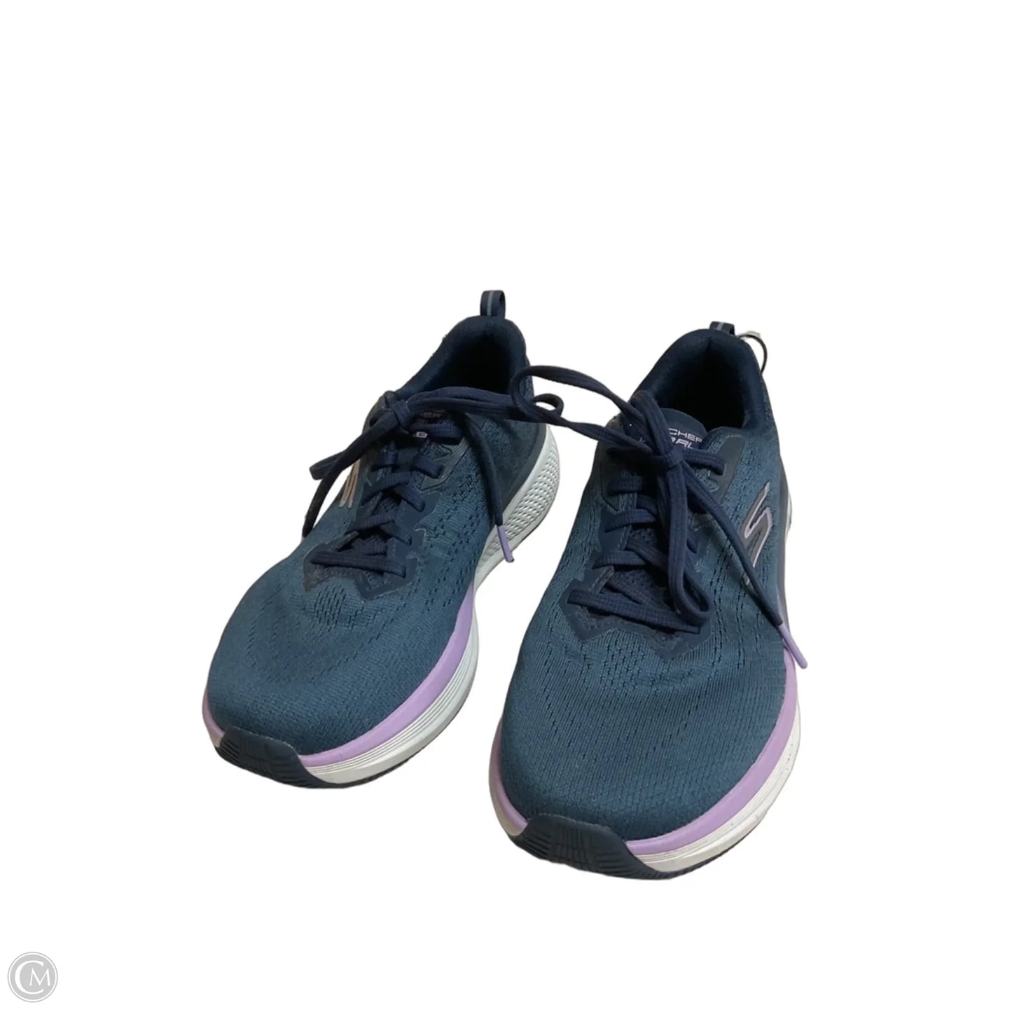 Shoes Athletic By Skechers In Blue & Purple, Size: 8